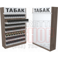 Шкаф с рулонными шторками для продажи табачных упаковок семь уровней полок
