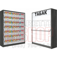 Шкаф для электронных сигарет с семью уровнями полок